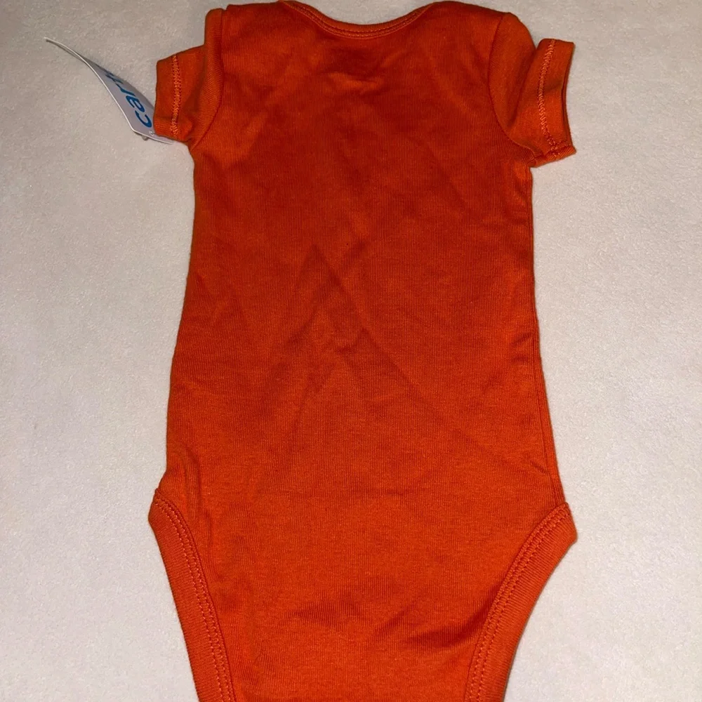 Carter's Orange Dinosaur Bodysuit‎